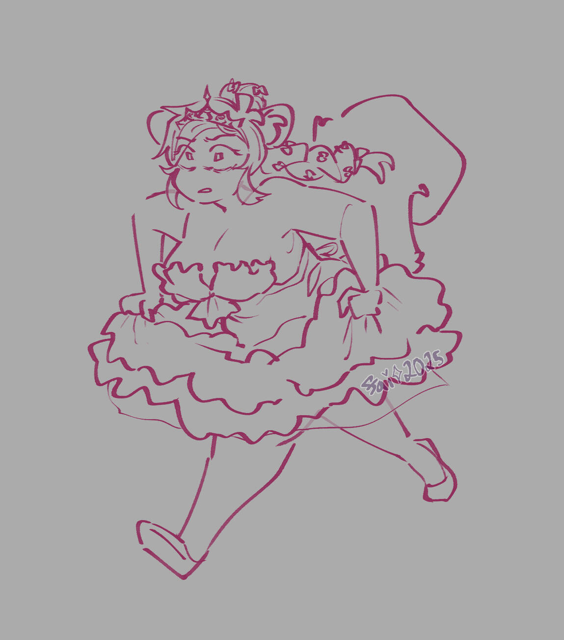 On the Way to Save Her Damsel in Distress