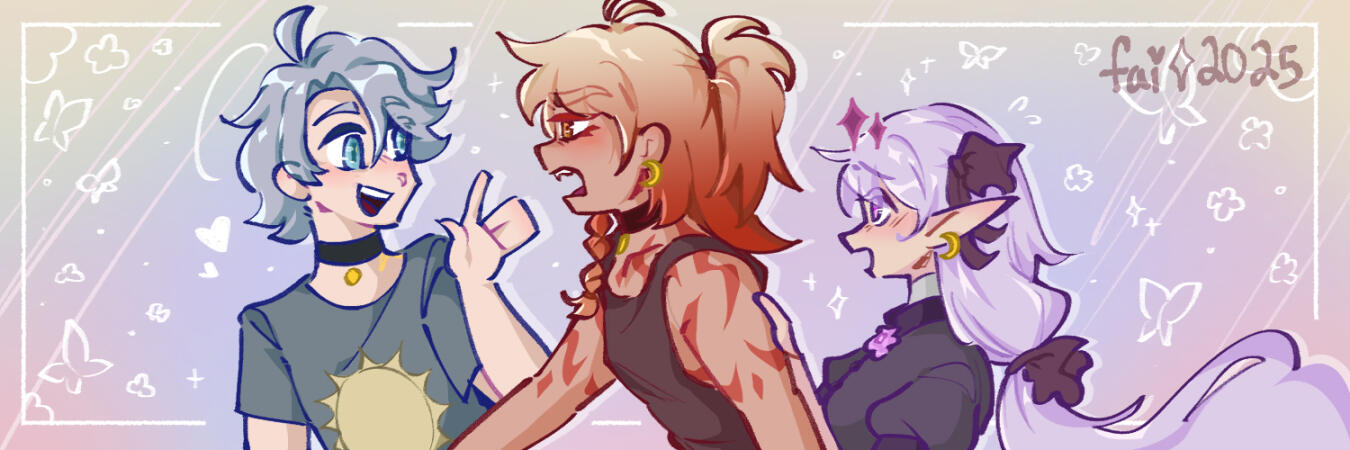 Phainon, Mydei, Castorice Banner (Merch)