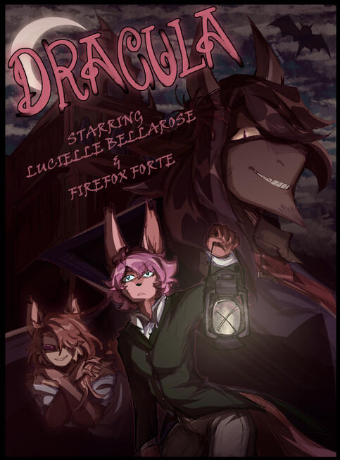 Dracula Mockup Poster